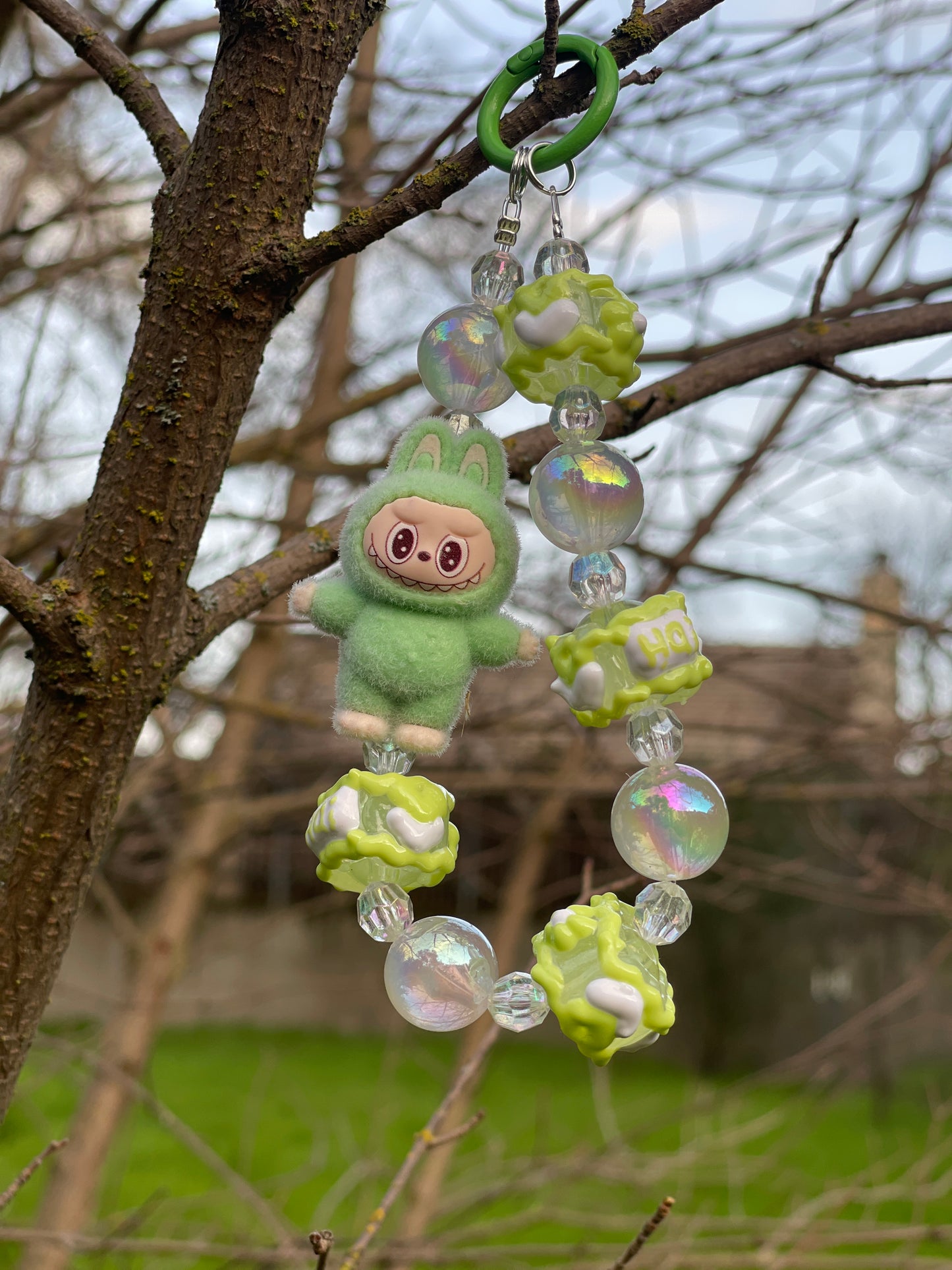 Labubu phone/key chain