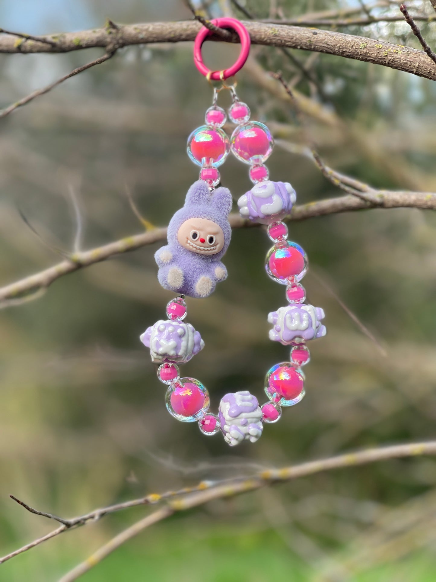 Labubu phone/key chain