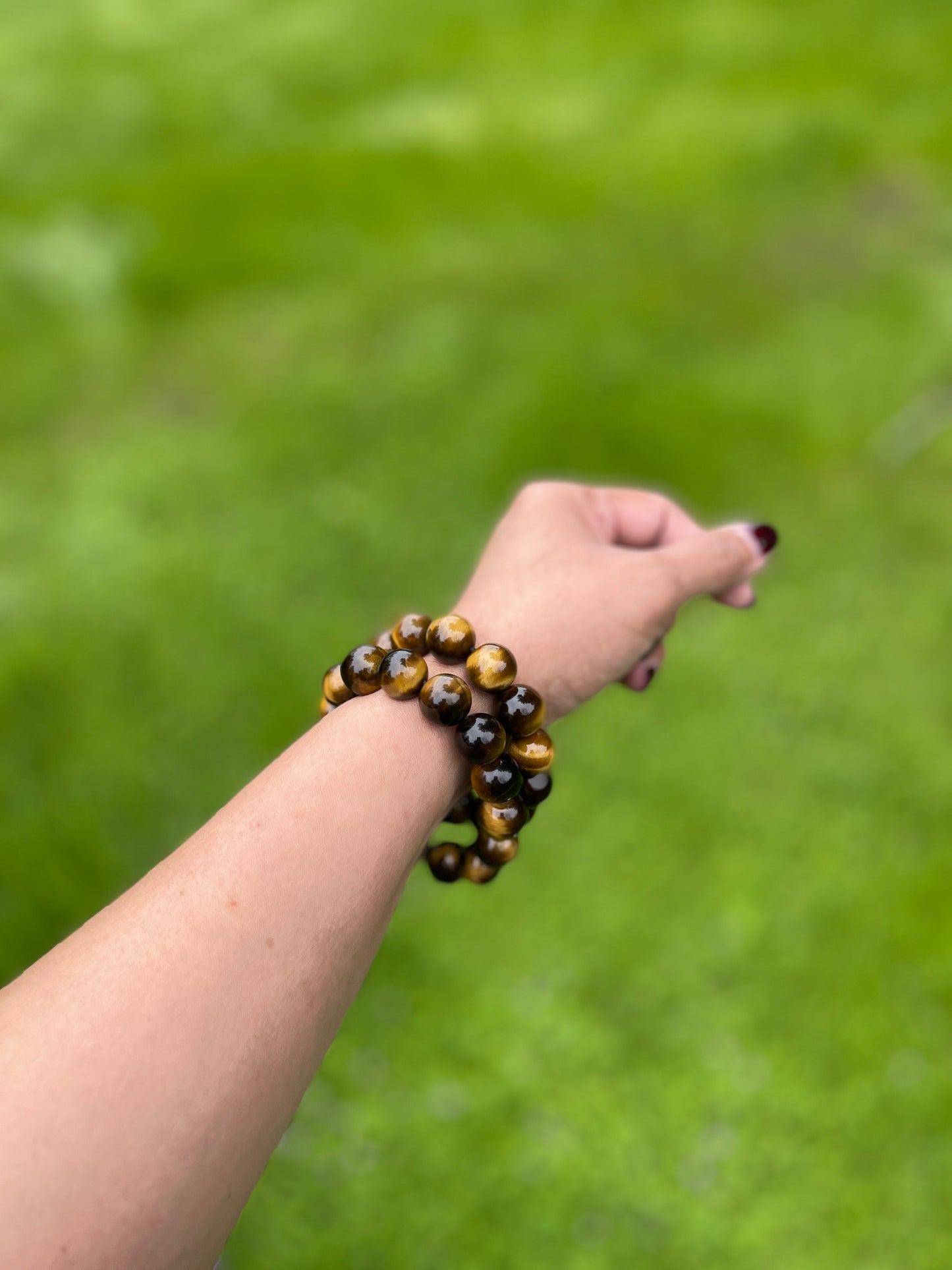 Tiger Eye Elastic Bracelet