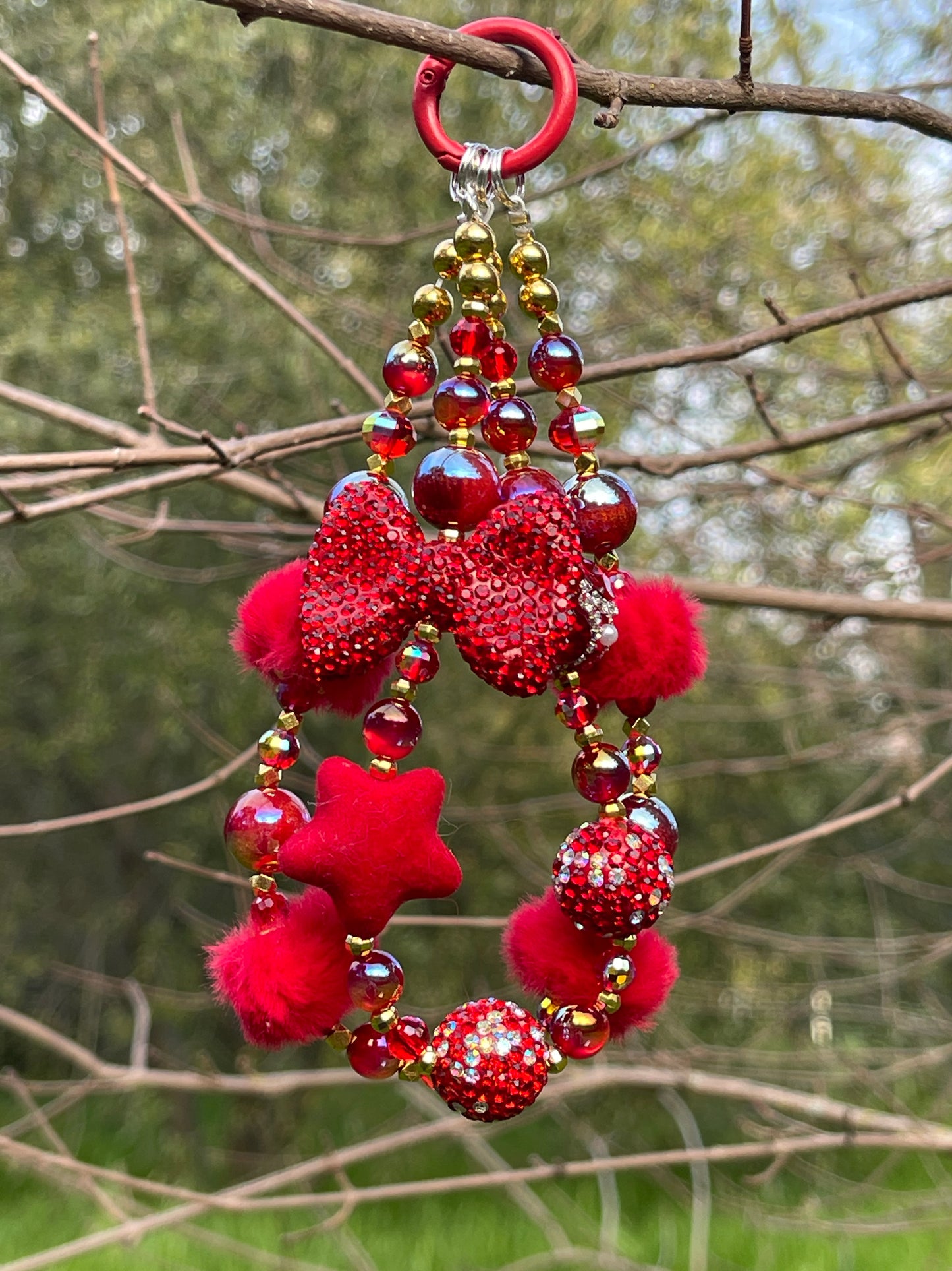 Red keychains