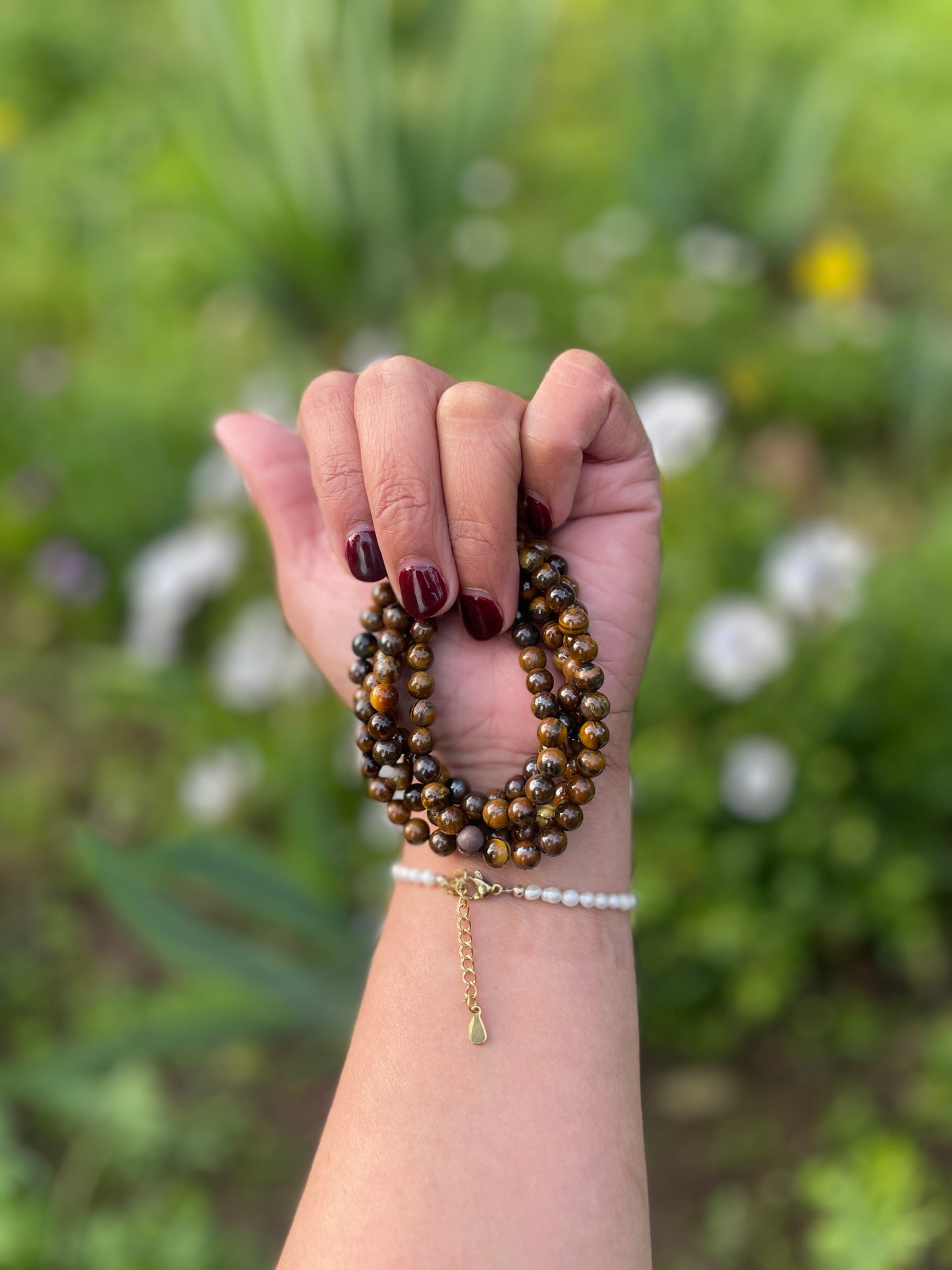 Tiger Eye Elastic Bracelet